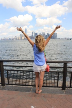 Vue de Liberty Island